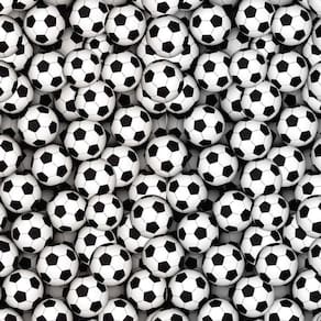 Papel De Parede Adesivo Bola Futebol 3D Decorativo Lavavel