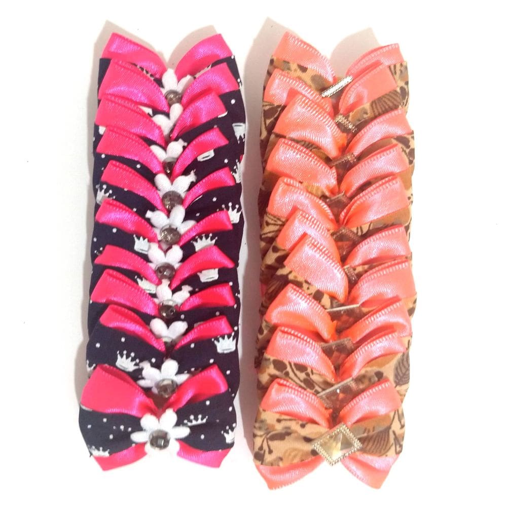 Lacinhos Para Cachorro Kit Com 20 Unidades