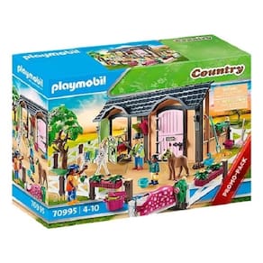 Playmobil Country – Fazenda Aulas De Equitação – 211 peças