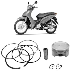 Kit Pistão e Anel 1.00 Biz 125 2006 a 2010 Vini-Controflex
