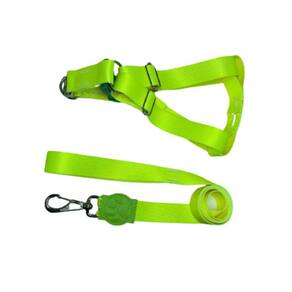 Coleira Peitoral Neon Para Cães Americano 25Mm - Amarelo Nº3