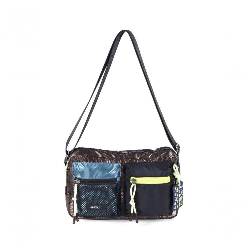 Bolsa Sintetica Bronze - Unico Dourado