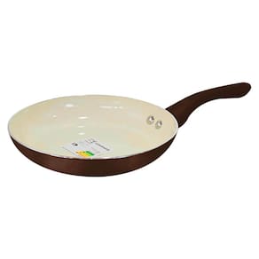 Frigideira Antiaderente Cerâmica de Indução Marrom Roma Plus 24cm - Casambiente