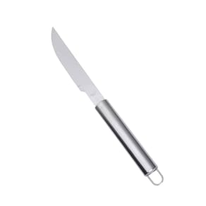 Faca Cabo Longo Churrasco Carne Inox Profissional 40cm