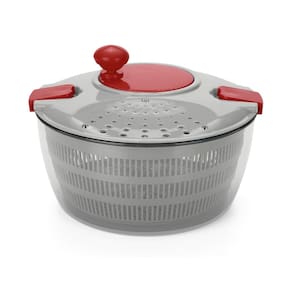 Centrífuga Manual Secagem de Alimentos 4L Folhas Frutas com travas Up Home UD003