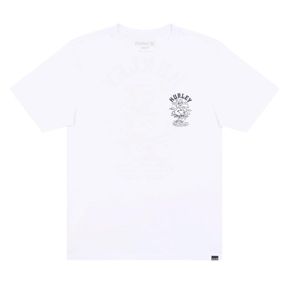 Camiseta Hurley Seek WT25 Masculina Branco