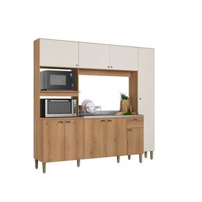 Cozinha Compacta CM130 Moderna Plus 9 Portas 1 Gaveta THB