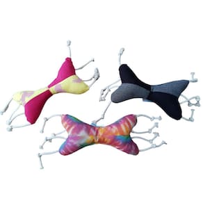 Kit De Brinquedos Pet Osso Com Corda E Apito Contém 3 Un.