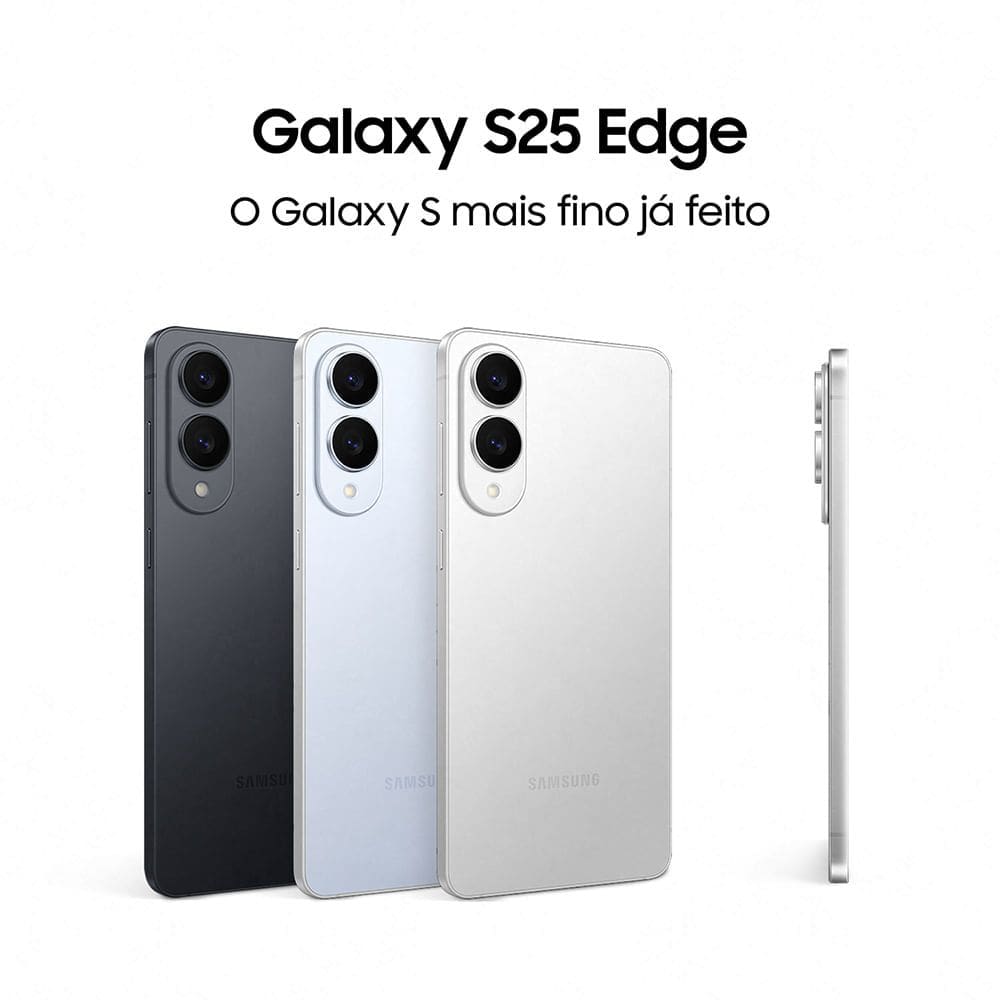 Celular Samsung Galaxy S25 Edge 5G, | Casas Bahia