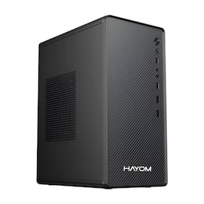 Gabinete Office Hayom 2 Fan 120mm e 80mm S/Fonte MICRO-ATX 2 Portas USB 2.0 Preto - GB1752