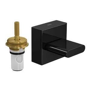 Acabamento P/ Registro Pressão 1/2 E 3/4 Pq Polo Black Matte