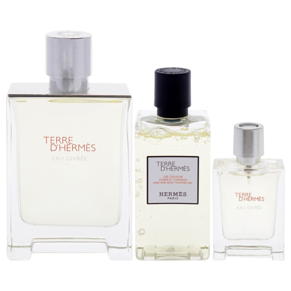 Conjunto de presente Perfume Terre D` Eau Givree de 3 peças para M