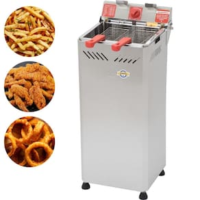 Fritadeira Água e Óleo 25 Litros Fritador de Batata Gabinete Marchesoni