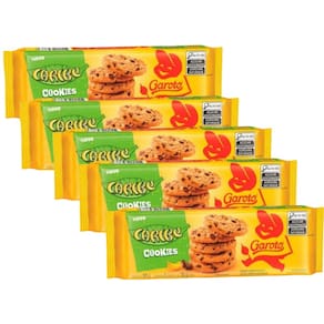 Biscoito Cookies Caribe Garoto 60g - 5 Unid