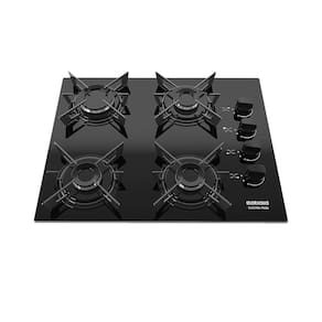 Fogão Cooktop à Gás Itatiaia Electra Plus 4 Bocas Mesa De Vidro-Bivolt