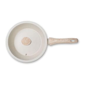 Frigideira Alta De Indução Com Tampa Brinox Sirius 24 Cm 2,3 L Antiaderente Mineral Resist Ceramic Life Vanilla Vanilla