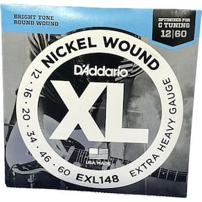 Encordoamento 012 Guitarra Nickel Wound D`Addario Exl148