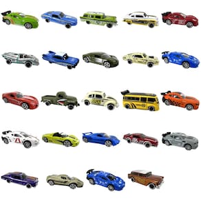 Kit C/24 Mini Veículos Die Cast Garagem S/A