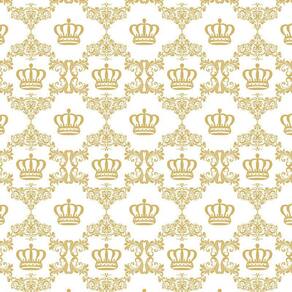 Papel De Parede Adesivo Desenho E Coro Amarelo Ouro Infantil
