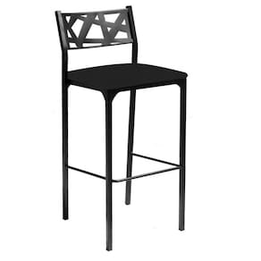 Banqueta Eliza Gourmet Para Cozinha,bancada Ou Area Externa Assento Sintético Preto-gat Magazine