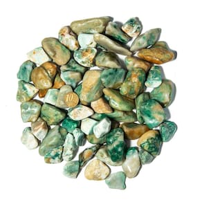 1kg Jadeita Verde Rolado Pedra Natural M 20 a 35mm Tipo B