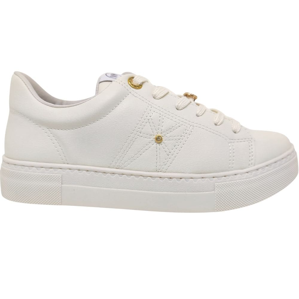 Tênis Feminino Casual Básico Dia a Dia Passeio Trabalho Street Urban Style Conforto Via Marte 138-005