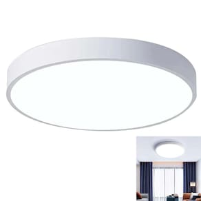 Luminaria Plafon Sobrepor Moderno Led 3 Tons Teto Sala Quarto Decoraçao Iluminação Escritorio Empresa Residencial