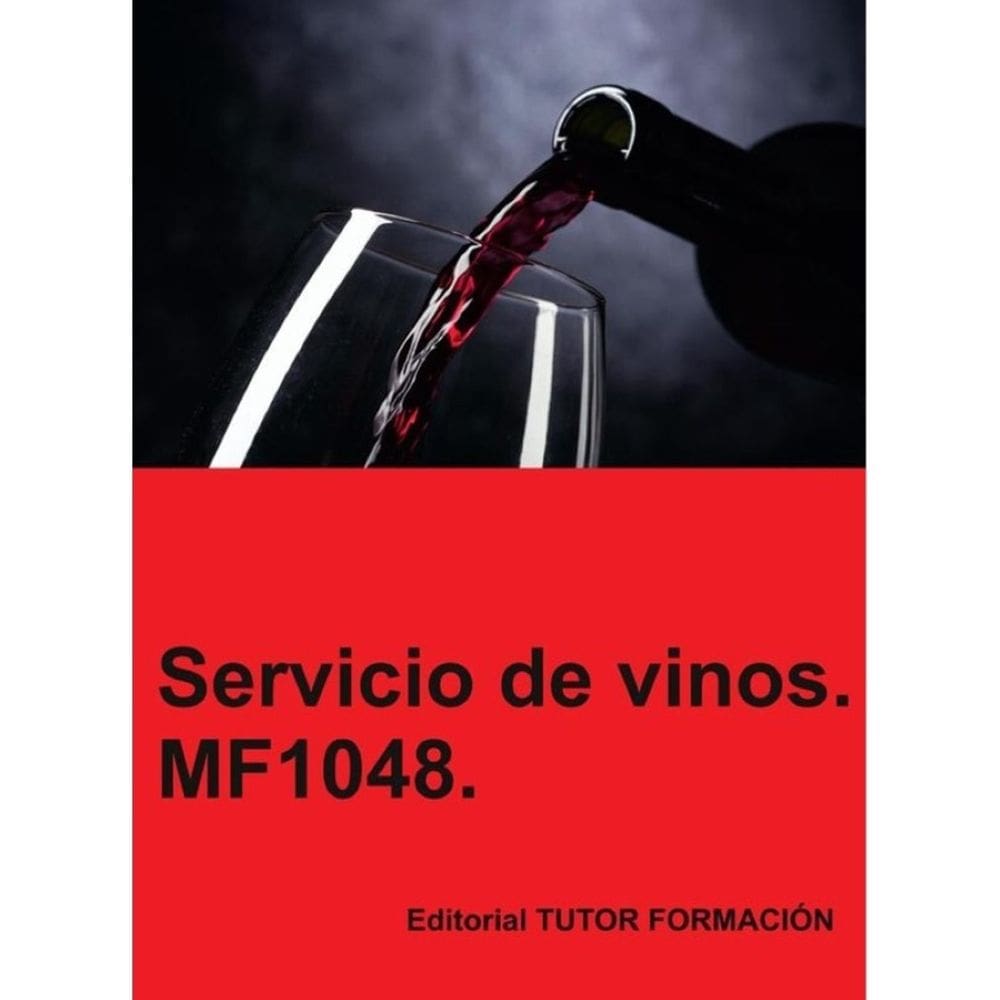 Servicio de vinos. MF1048. - Espanhol