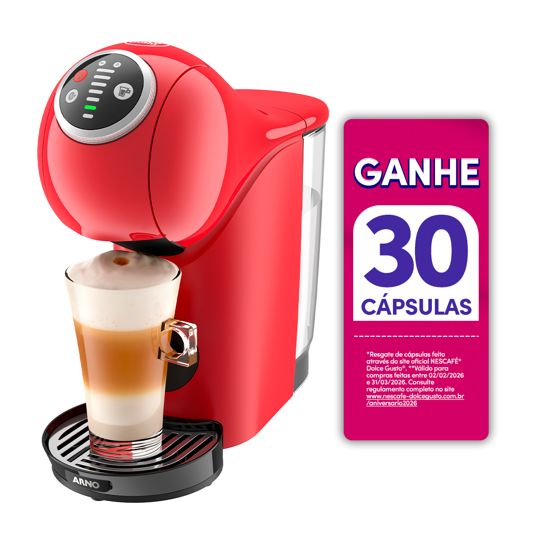Cafeteira Nescafé Dolce Gusto Genio S Plus Vermelha 110v