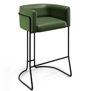 Banqueta Decorativa Betina D02 Verde Musgo B-89