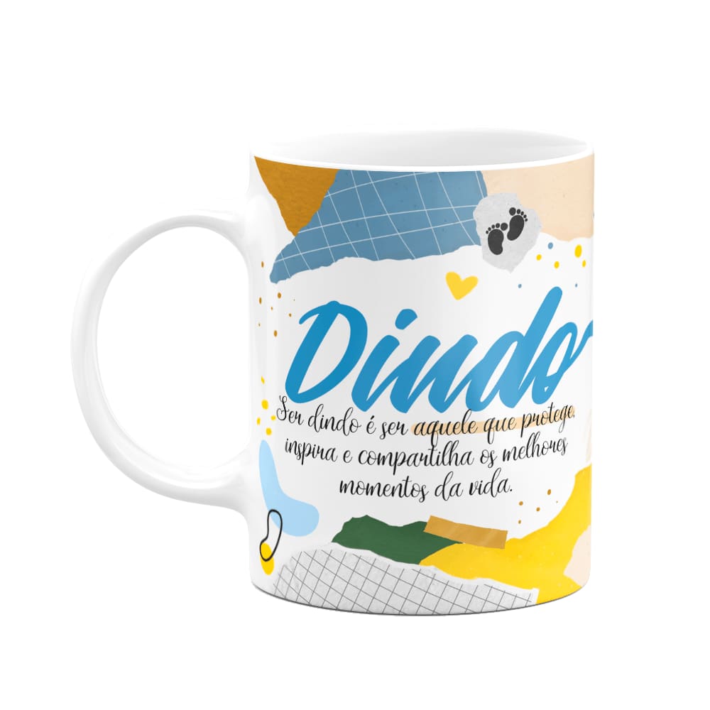 Caneca de Dindos - Ser Dindo é... M2 - 325ml