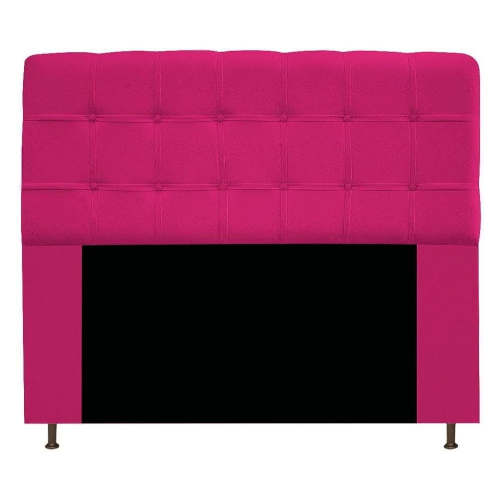 Cabeceira Mel 195 Cm King Size Com Botonê Suede Pink
