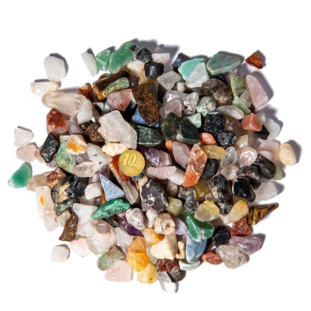 1 kg Cascalho Misto Polido P Pedras de 10 a 20 mm Classe B