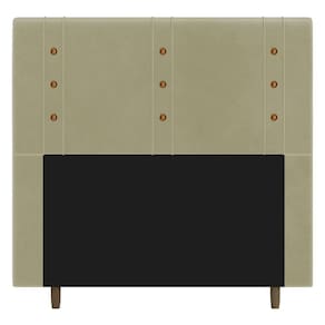 Cabeceira Cama Box Casal Roma 140cm Corano Bege