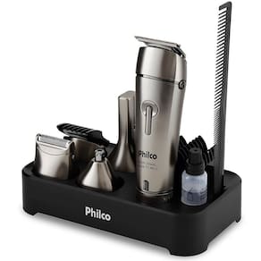 Aparador de Pelos Philco PAP03 Multi Groom Aqua 12 em 1, Bivolt