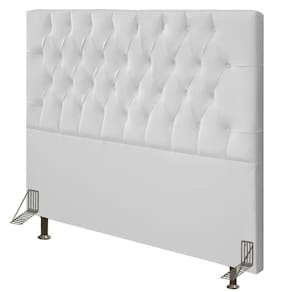 Cabeceira Casal 140Cm Diamante D10Ano Branco