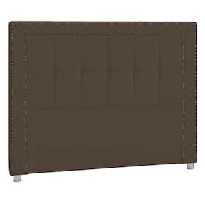 Cabeceira Queen Catania P04 160 Cm Suede Marrom