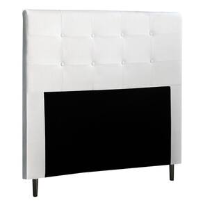 Cabeceira Cama Box Casal King Luna 193cm Corano Branco