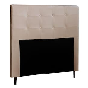 Cabeceira Cama Box Casal King Luna 193cm Corano Bege