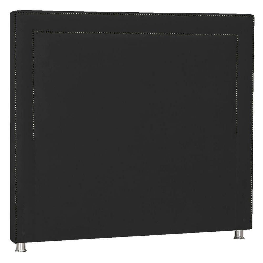 Cabeceira King Moscou P04 195 Cm Suede Preto Tca 944