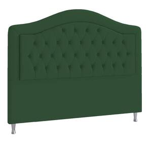 Cabeceira Queen ághata P04 160 Cm Suede Verde