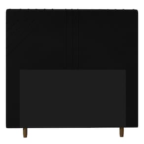 Cabeceira Cama Box Solteiro Lisboa 90cm Corano Preto