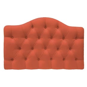 Cabeceira Suspensa Imperatriz 90 Cm Solteiro Suede Terracota