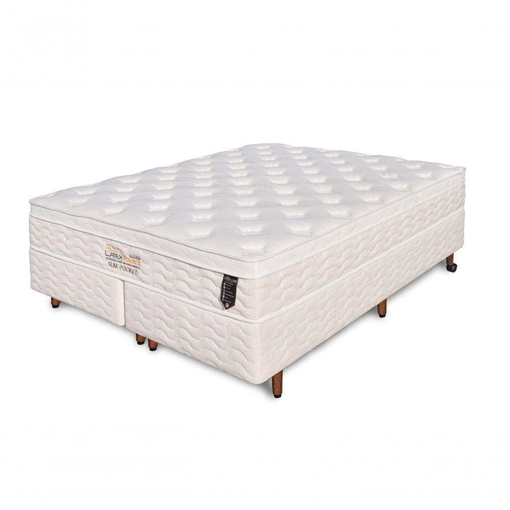 Colchão De Látex Slim Box King 193x203cm