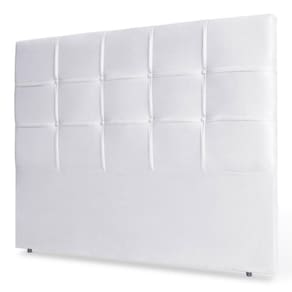 Cabeceira Cama Box Casal King Size Fiorella 195Cm Branco