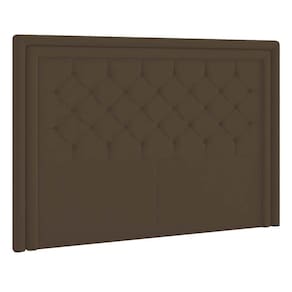 Cabeceira Queen Estocolmo P04 160 Cm Suede Marrom