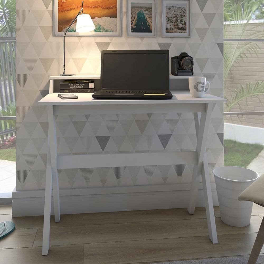 Mesa Para Estudos Adelfia Branco