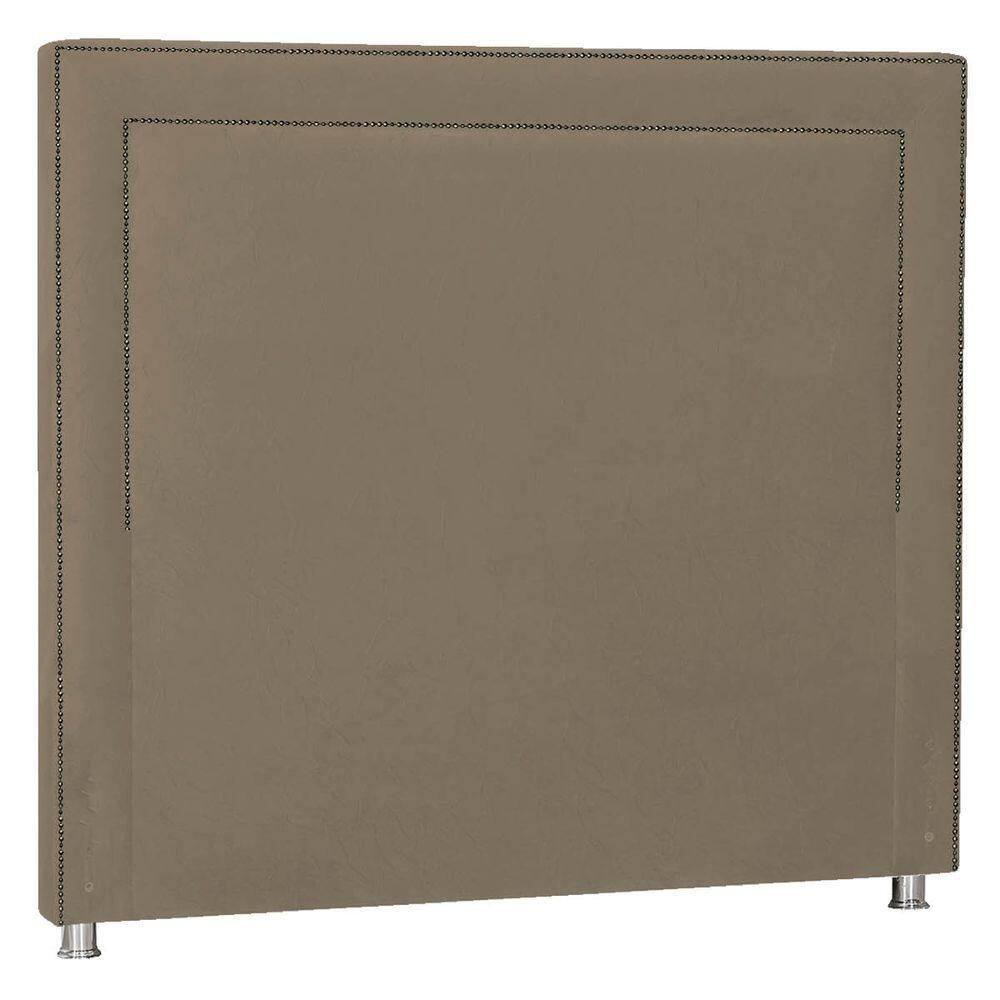 Cabeceira King Moscou P04 195 Cm Suede Marrom Claro Tca 945