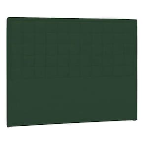 Cabeceira Casal Palermo P04 140 Cm Suede Verde Tca 947