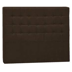 Cabeceira Casal Pequim P04 140 Cm Suede Marrom Tca 942